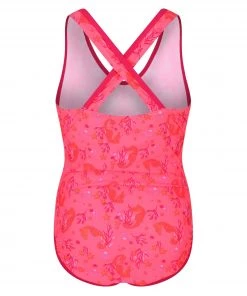 Swimwear Regatta Kids Tanvi Swimsuit -FIERY CORAL