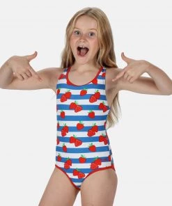 Regatta Kids Tanvi Swimsuit -FIERY RED Swimwear
