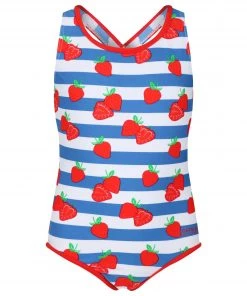 Regatta Kids Tanvi Swimsuit -FIERY RED Swimwear