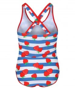 Regatta Kids Tanvi Swimsuit -FIERY RED Swimwear