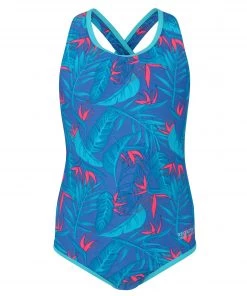 Regatta Kids Tanvi Swimsuit -VICTORIA BLUE