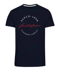 Jack & Jones JNR Jack & Jones JJHERRO Boys Tee -NAVY BLAZER Kids Polos, Tees, & Shirts