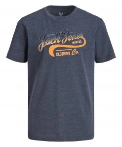 Jack & Jones JNR Kids Polos, Tees, & Shirts Jack & Jones JJNICK Boys Tee -NAVY BLAZER