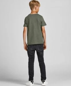 Jack & Jones JNR Kids Polos, Tees, & Shirts Jack & Jones JJNICK Boys Tee -FOREST NIGHT