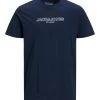 Jack & Jones JNR Jack & Jones JJBANK Boys Tee -NAVY BLAZER Kids Polos, Tees, & Shirts
