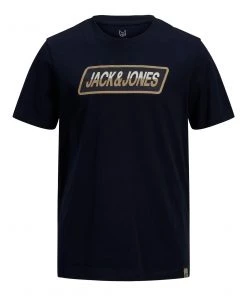 Jack & Jones JNR Jack & Jones JORSWIRLE Boys Tee -NAVY BLAZER Kids Polos, Tees, & Shirts