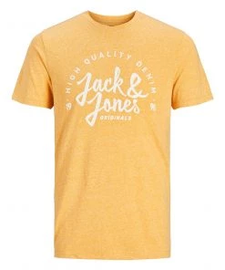 Jack & Jones JNR Kids Polos, Tees, & Shirts Jack & Jones JJKIMBEL Boys Tee -ORANGE