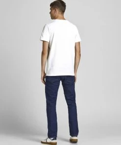 Jack & Jones JORTAPES Tee -WHITE Mens Polos, Tees & Shirts