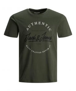 Mens Polos, Tees & Shirts Jack & Jones JJHERRO Tee -FOREST NIGHT