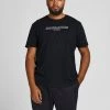 Jack & Jones JJBANK Plus Size Tee -BLACK