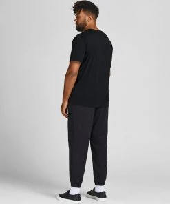 Jack & Jones JJBANK Plus Size Tee -BLACK