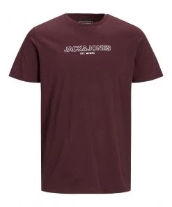 Jack & Jones JJBANK Plus Size Tee -PORT Mens Plus Size