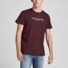 Mens Polos, Tees & Shirts Jack & Jones JJBANK Tee -PORT