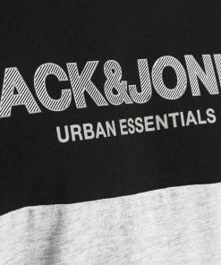 Jack & Jones JJEURBAN Tee -BLACK