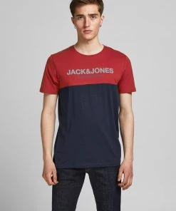Jack & Jones JJEURBAN Tee -DAHLIA