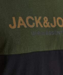 Jack & Jones JJEURBAN Tee -FOREST NIGHT