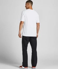 Jack & Jones JORWORLD Tee -WHITE Mens Polos, Tees & Shirts
