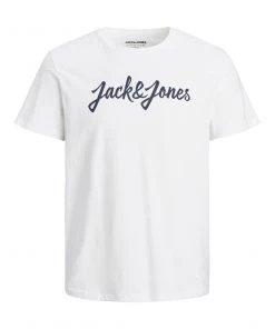 Mens Polos, Tees & Shirts Jack & Jones JORTRISTANS Tee -WHITE