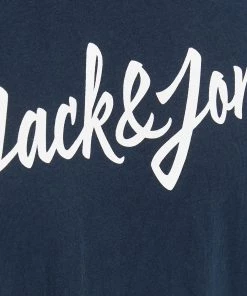 Jack & Jones JORTRISTANS Tee -NAVY BLAZER Mens Polos, Tees & Shirts