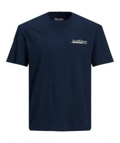 Mens Polos, Tees & Shirts Jack & Jones JORCLAY Tee -NAVY BLAZER