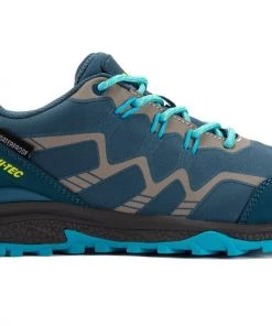Hi Tec Ladies Stinger Waterproof Shoe -BLUE Ladies Footwear