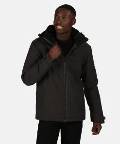 Mens Jackets & Bodywarmers Regatta Mens Highside V Jacket -ASH