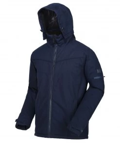 Mens Jackets & Bodywarmers Regatta Mens Highside V Jacket -NIGHT