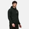 Regatta Mens Montes Fleece Hoody -FOREST GREEN