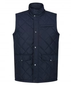Mens Jackets & Bodywarmers Regatta Mens Locke Bodywarmer -NAVY