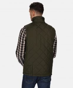 Mens Jackets & Bodywarmers Regatta Mens Locke Bodywarmer -DARK KHAKI