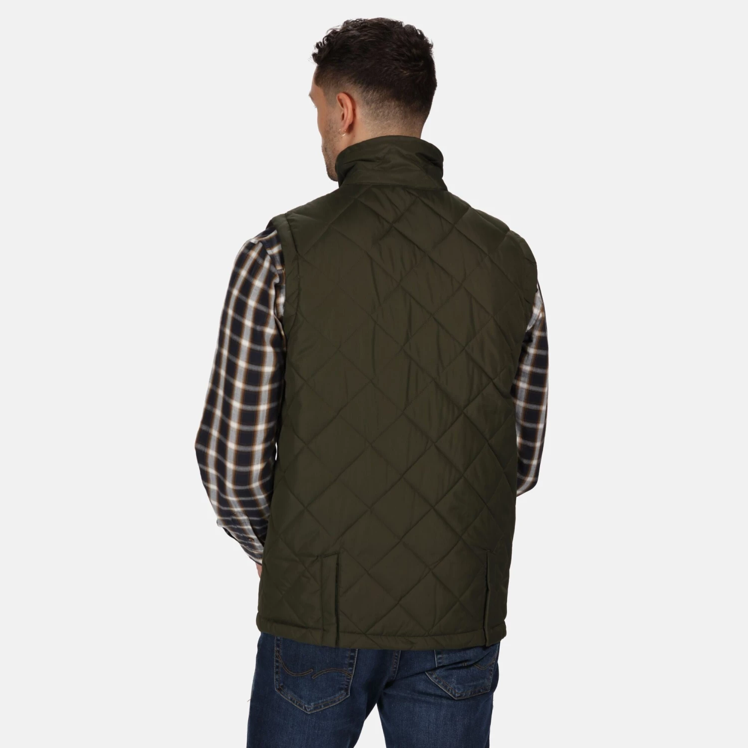 Mens Jackets & Bodywarmers Regatta Mens Locke Bodywarmer -DARK KHAKI