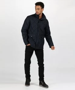 Mens Jackets & Bodywarmers Regatta Mens Locke Jacket -NAVY