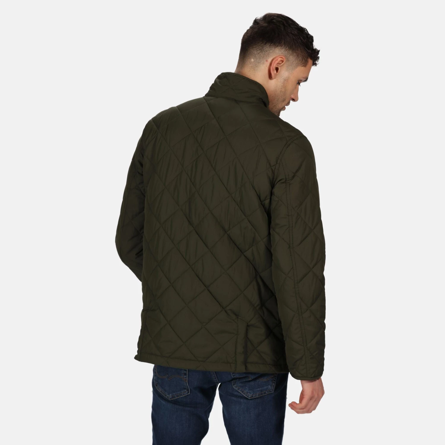 Regatta Mens Locke Jacket -DARK KHAKI Mens Jackets & Bodywarmers