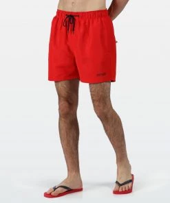 Regatta Mens Mawson II Swim Shorts -PEPPER