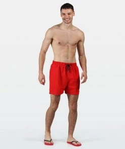Regatta Mens Mawson II Swim Shorts -PEPPER