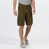 Regatta Mens Shorebay Cargo Shorts -CAMO GREEN Mens Trousers & Shorts