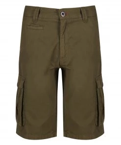 Regatta Mens Shorebay Cargo Shorts -CAMO GREEN Mens Trousers & Shorts