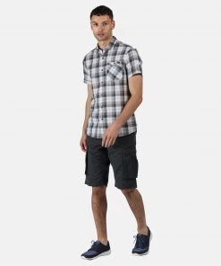 Mens Trousers & Shorts Regatta Mens Shorebay Cargo Shorts -SEAL GREY