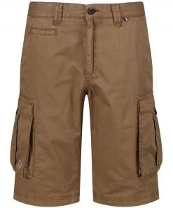 Regatta Mens Shorebay Cargo Shorts -CAMEL Mens Trousers & Shorts
