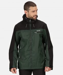 Regatta Mens Highton Lightweight Jacket -FOREST GREEN