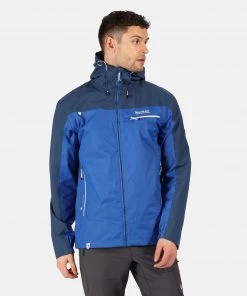 Mens Jackets & Bodywarmers Regatta Mens Highton Lightweight Jacket -NAUTICAL BLUE