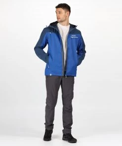 Mens Jackets & Bodywarmers Regatta Mens Highton Lightweight Jacket -NAUTICAL BLUE