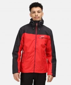 Mens Jackets & Bodywarmers Regatta Mens Highton Lightweight Jacket -CHINESE RED
