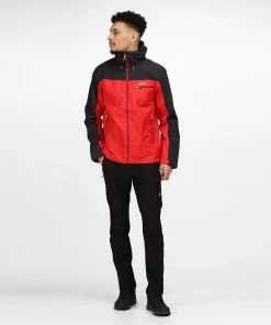 Mens Jackets & Bodywarmers Regatta Mens Highton Lightweight Jacket -CHINESE RED
