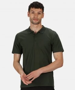 Regatta Mens Sinton Polo -FOREST GREEN