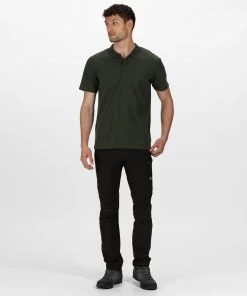 Regatta Mens Sinton Polo -FOREST GREEN