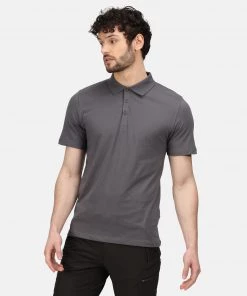 Regatta Mens Sinton Polo -MAGNET Mens Polos, Tees & Shirts