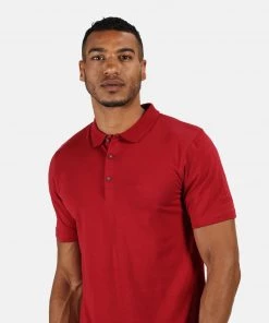 Regatta Mens Sinton Polo -DEHLI RED