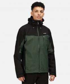 Mens Jackets & Bodywarmers Regatta Mens Birchdale Jacket -FOREST GREEN