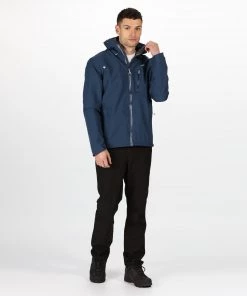Regatta Mens Birchdale Jacket -DARK DENIM Mens Jackets & Bodywarmers
